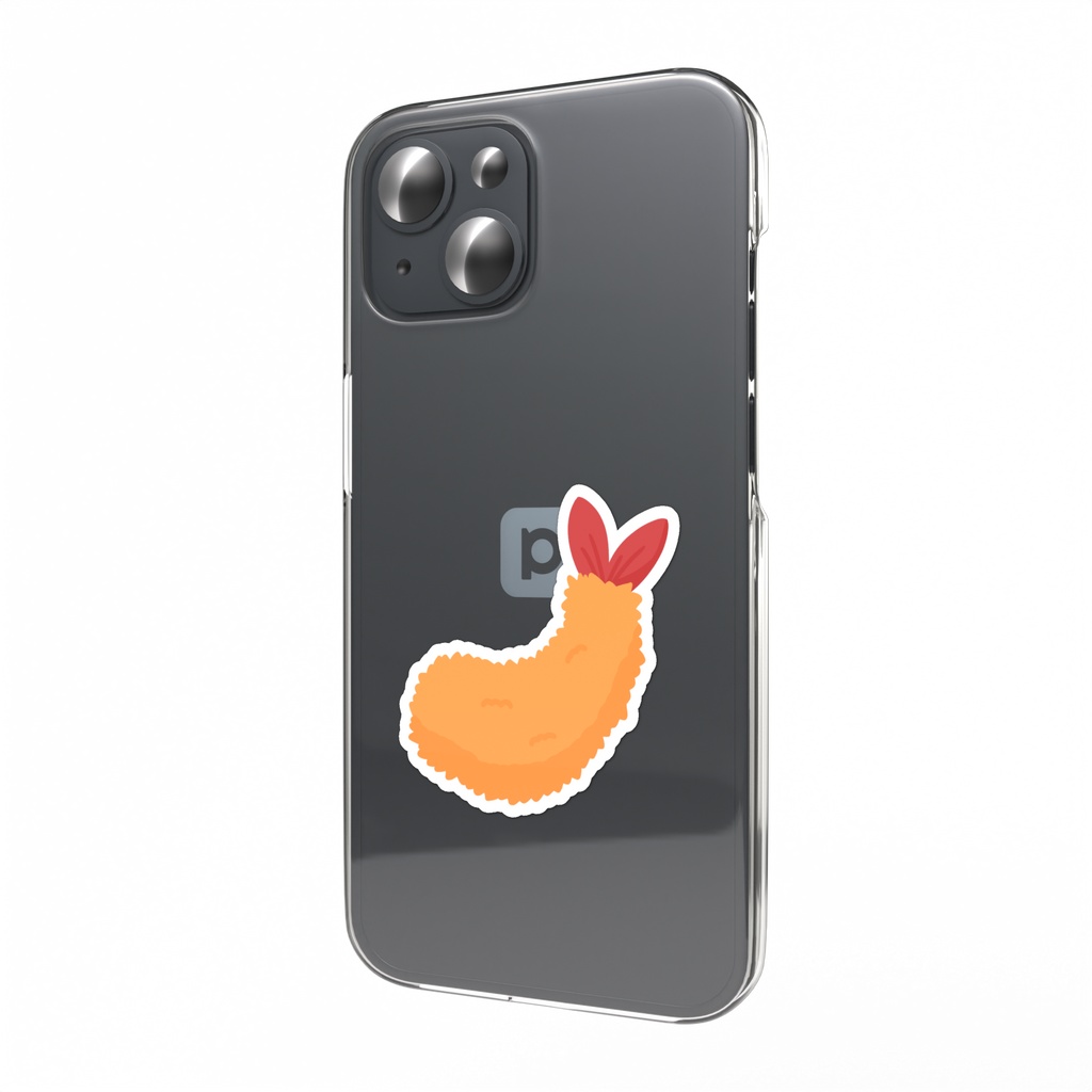 エビフライのスマホステッカー
