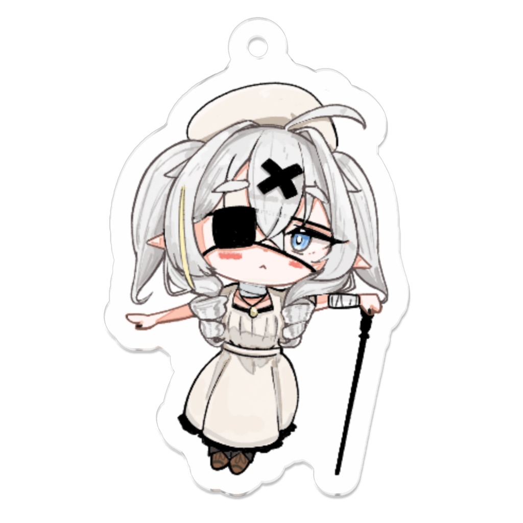 ZA.GOSICK＆DOLLグッズ　「あめやちゃん」アクリルキーホルダー