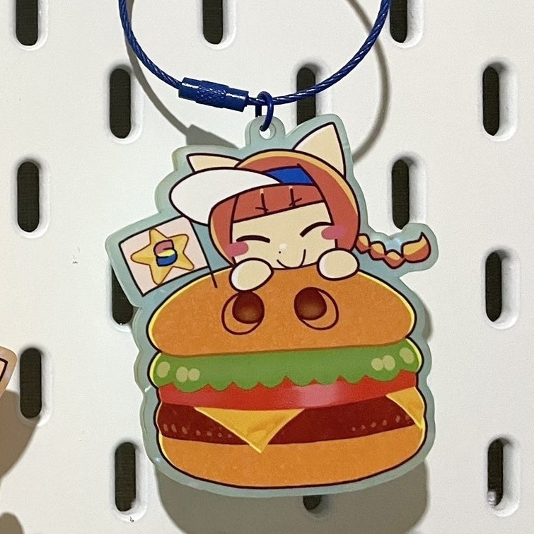 ハンバーガーアクキー