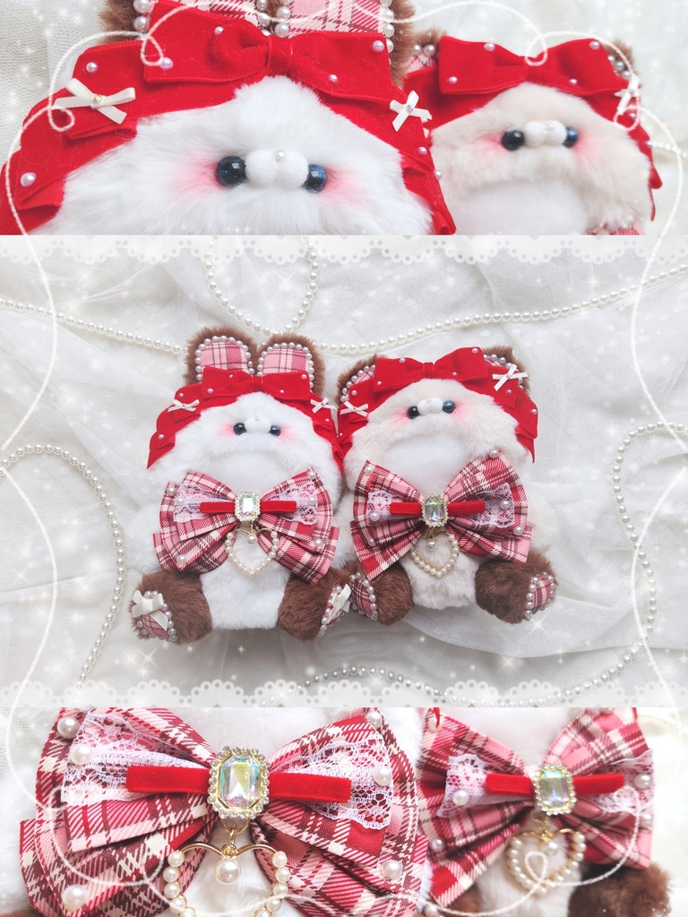 🎀 🐰Fluffy Bunny & Bear 🐻🎀