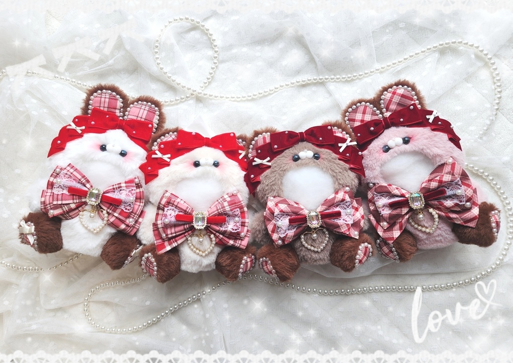 🎀 🐰Fluffy Bunny & Bear 🐻🎀