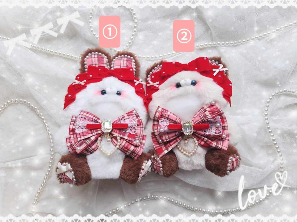 🎀 🐰Fluffy Bunny & Bear 🐻🎀