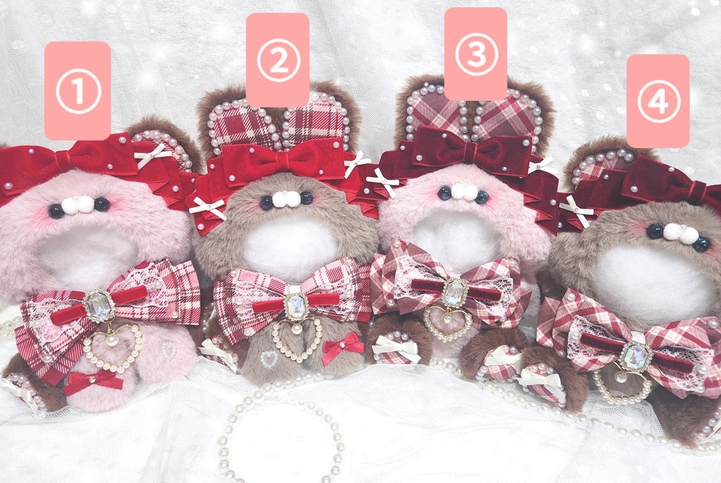 🎀 🐰Fluffy Bunny & Bear 🐻🎀