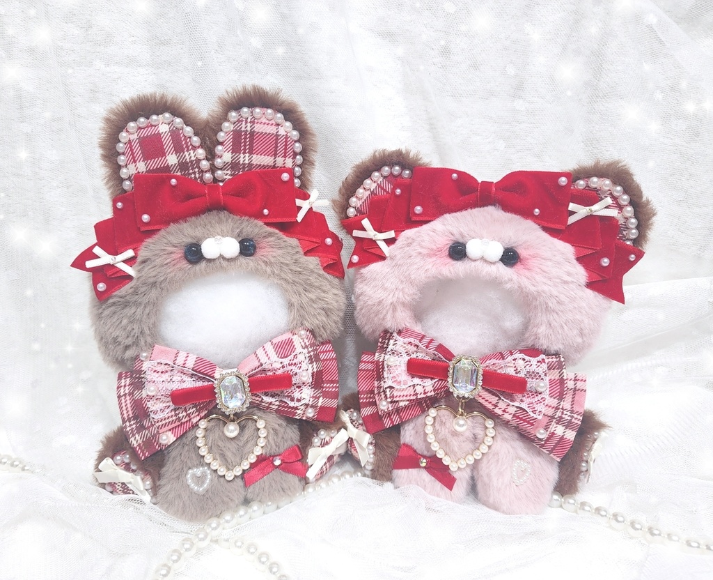 🎀 🐰Fluffy Bunny & Bear 🐻🎀