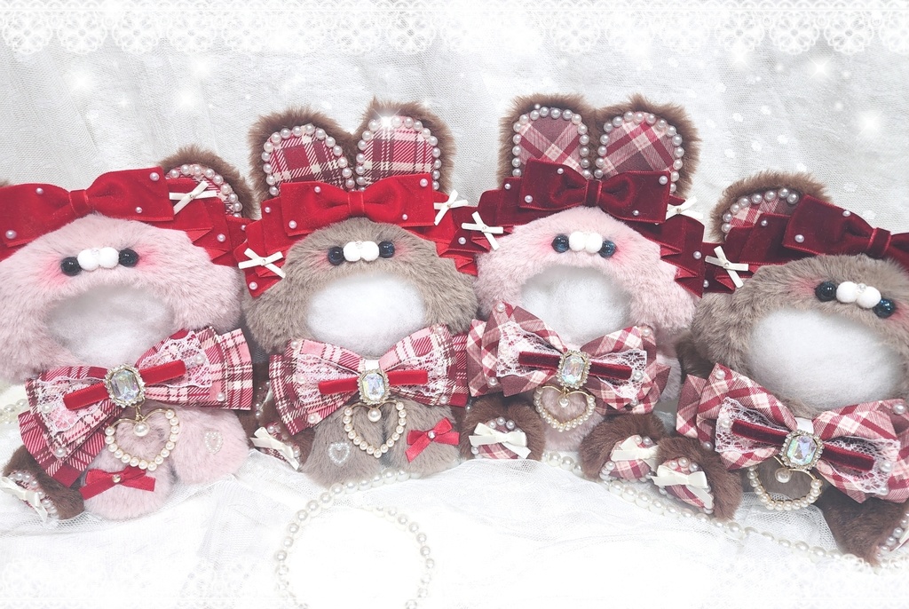 🎀 🐰Fluffy Bunny & Bear 🐻🎀