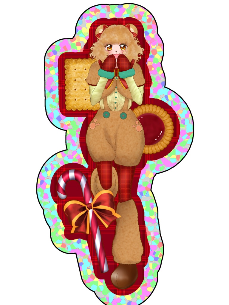 トイワン クマちゃんステッカー