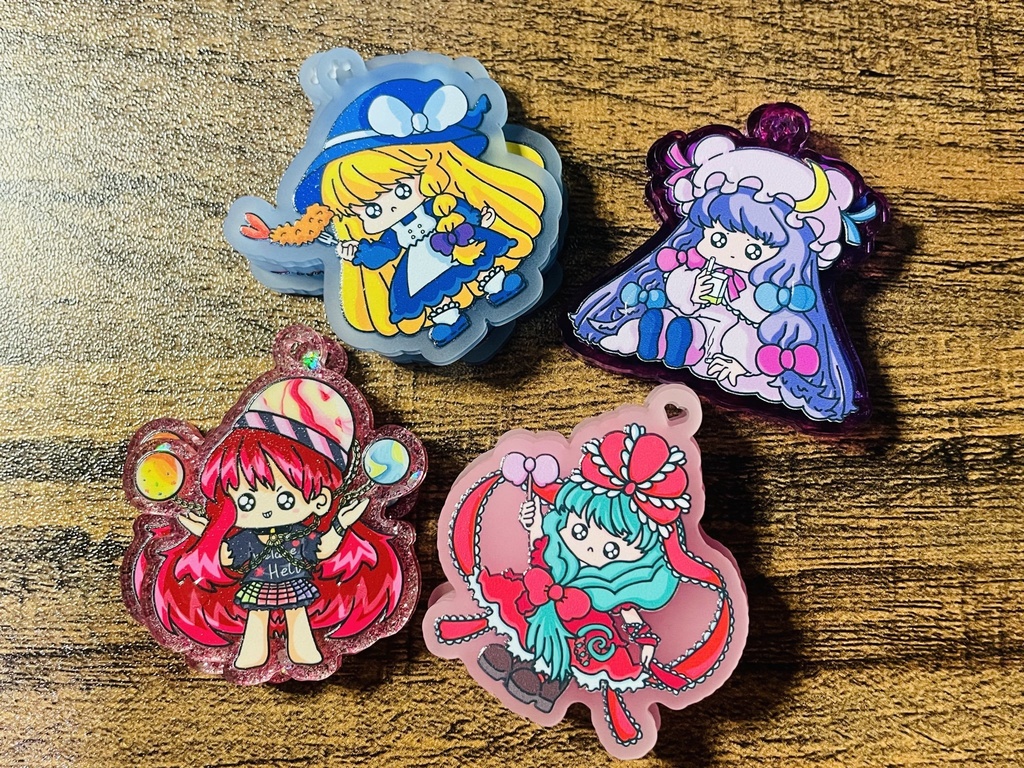 東方project 「ぴえんアクリルキーホルダー」