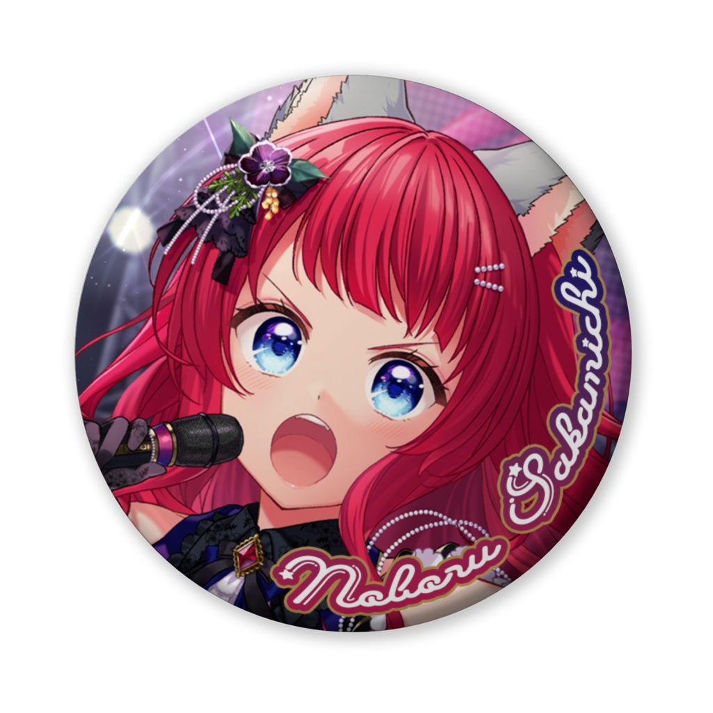 缶バッジ 黒衣装ver.