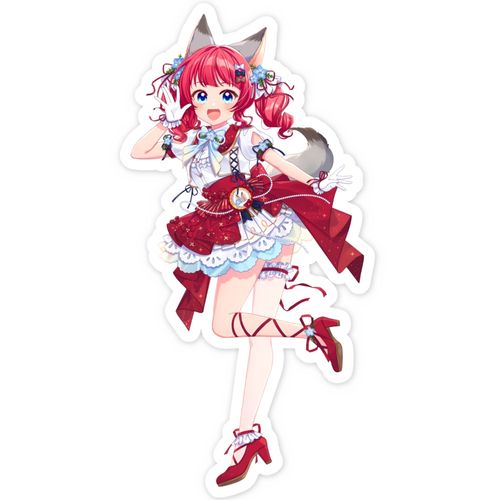 スマホステッカー 5周年ver.