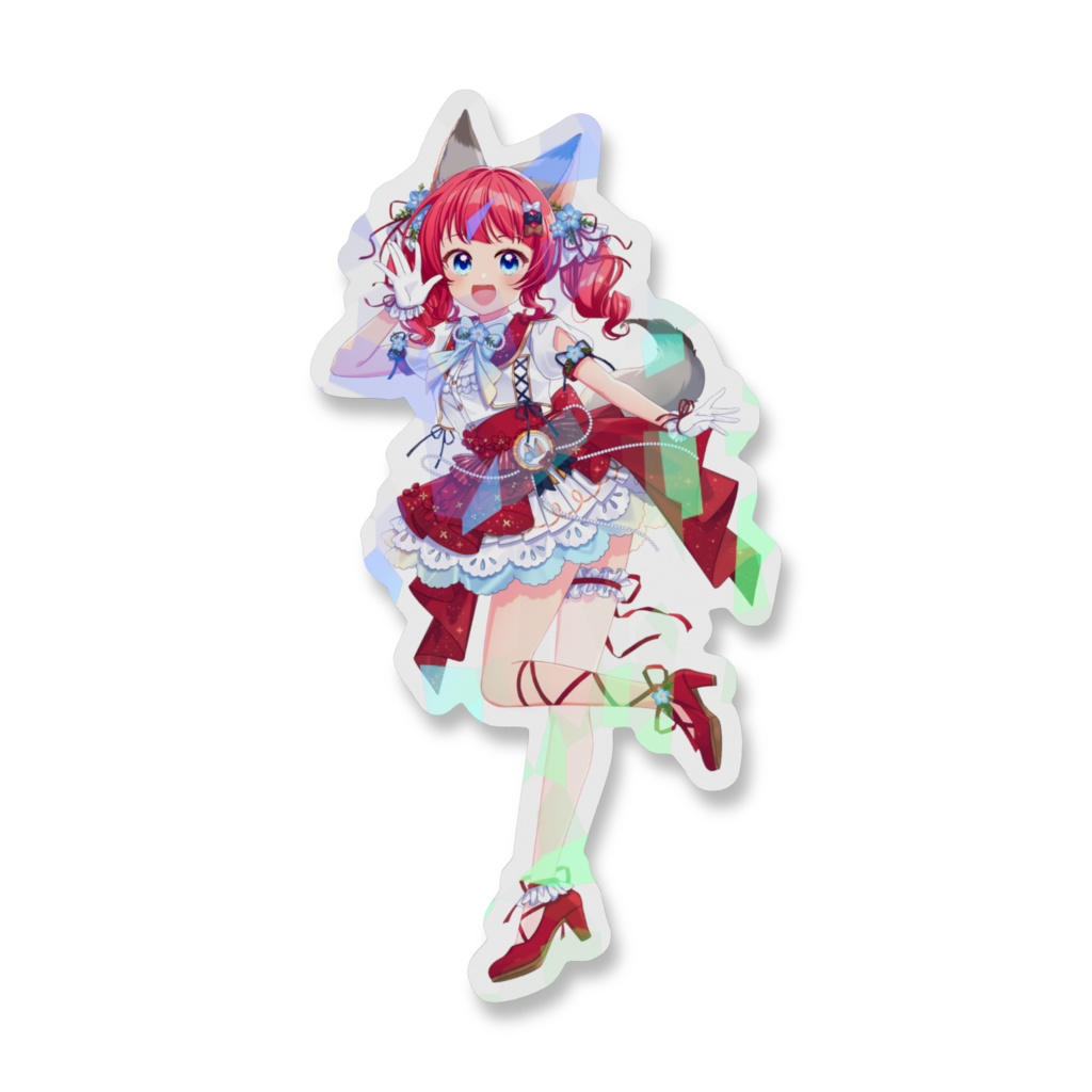 ホログラムスマホステッカー 5周年ver.