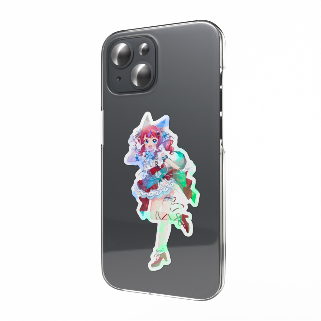 ホログラムスマホステッカー 5周年ver.