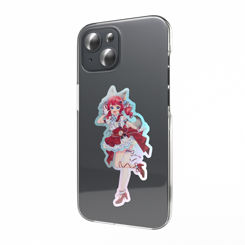 オーロラスマホステッカー ５周年ver.