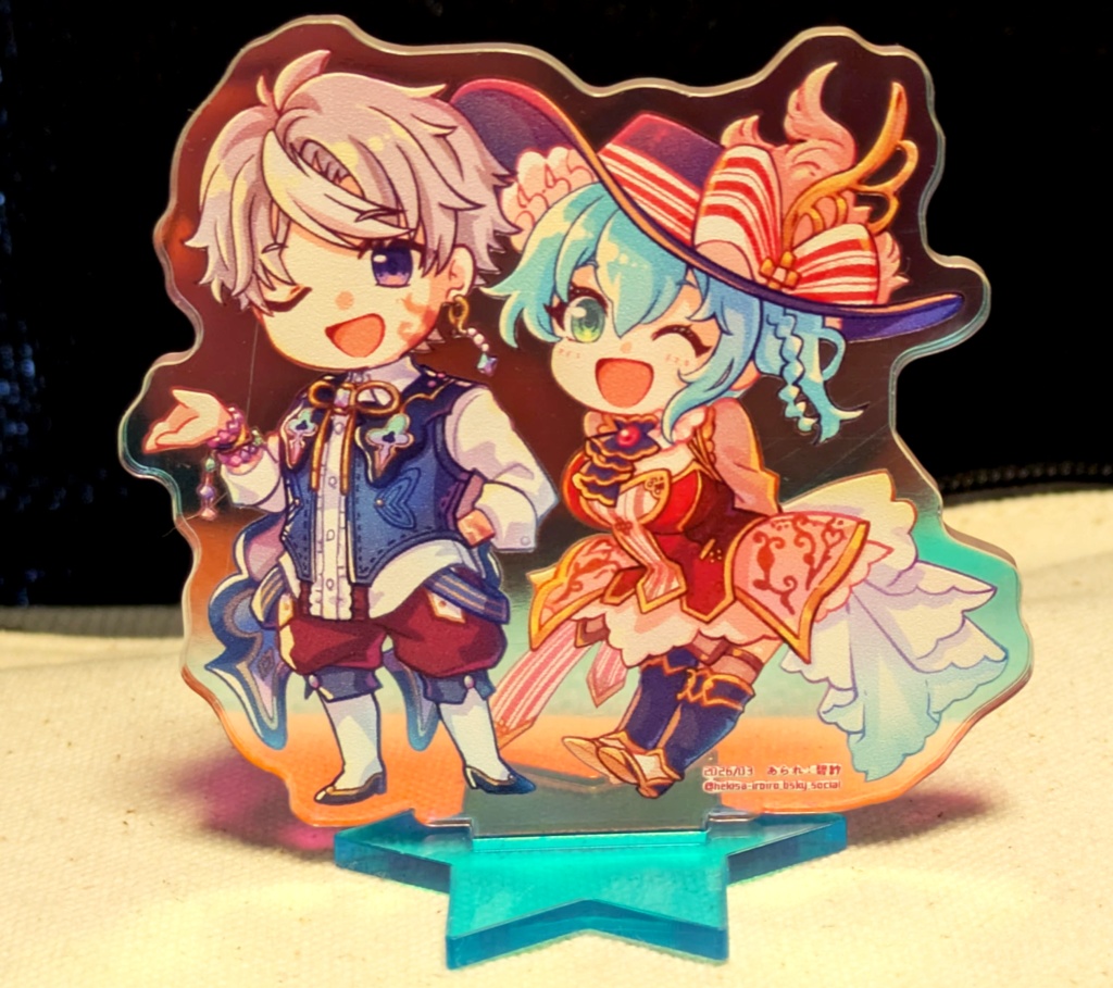 ローネル偏光アクスタ（70x70mm）