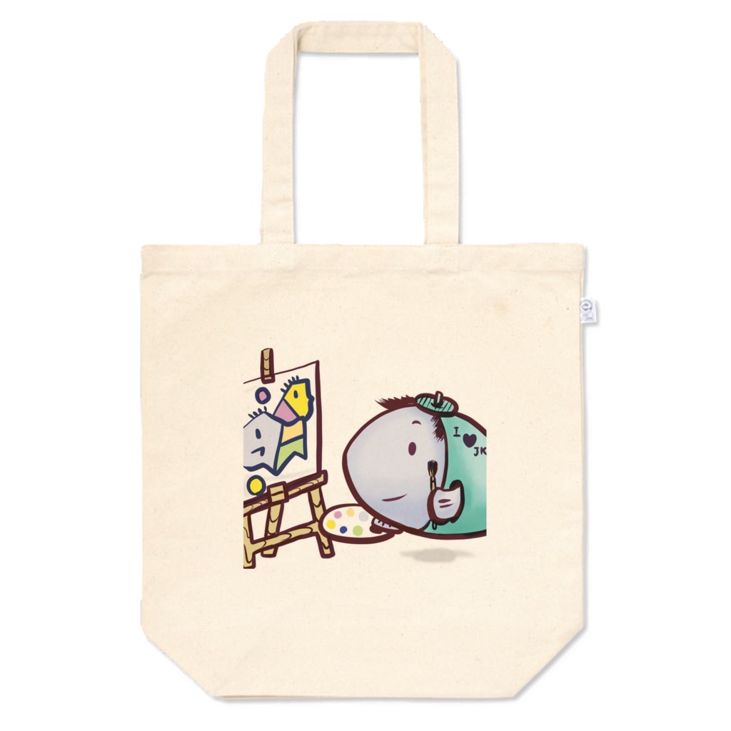 ジーカ魚(芸術家)トートバッグ