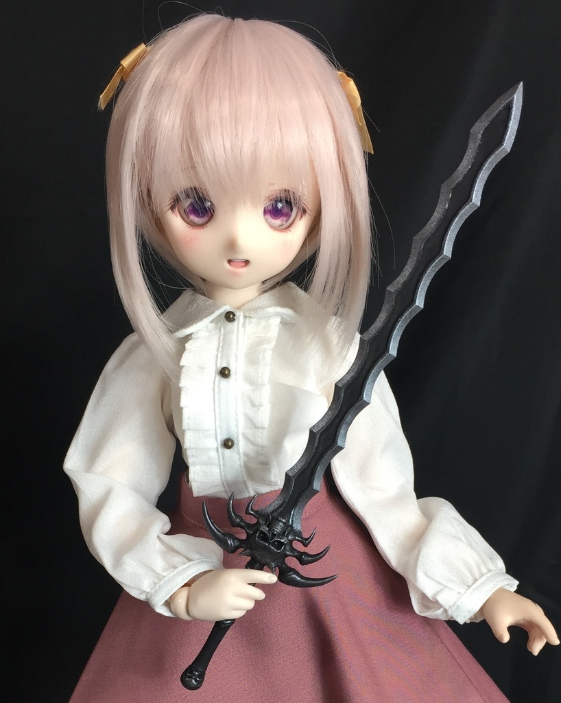 完成品 60cm 40cmクラスドール用武具 魔剣 オルナ 魔界工房キュクロプス Booth