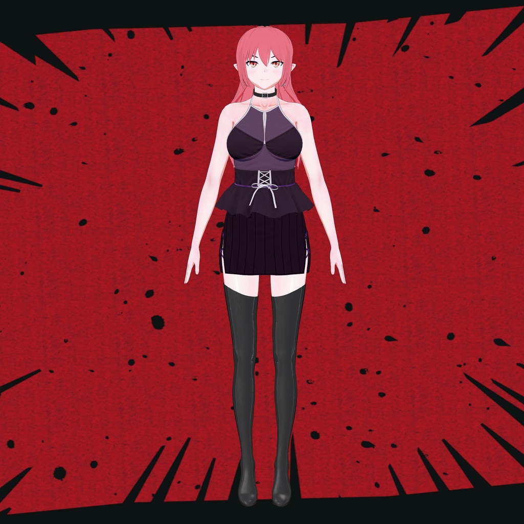 【オリジナル3Dモデル】サキュバスちゃん