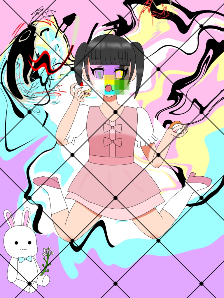 女の子　イラスト