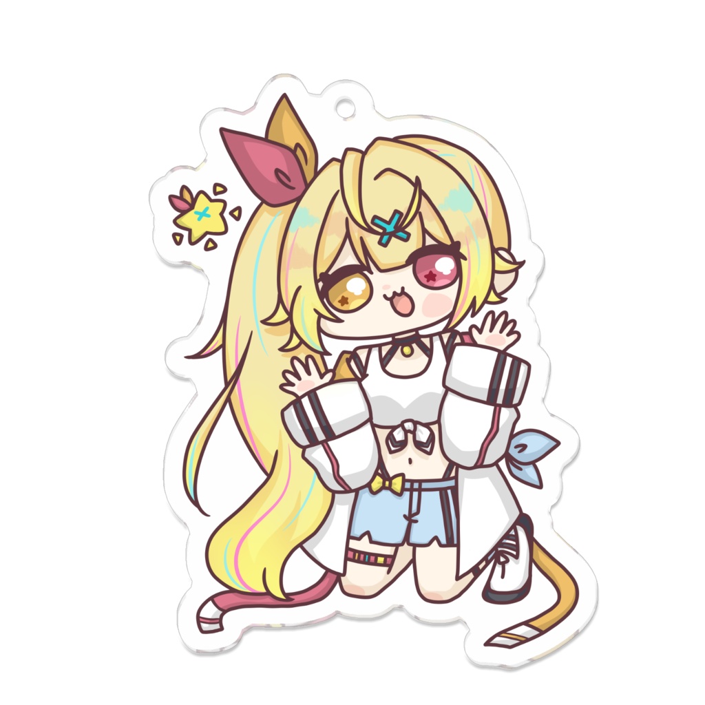 【非公式】星川サラ アクリルキーホルダー