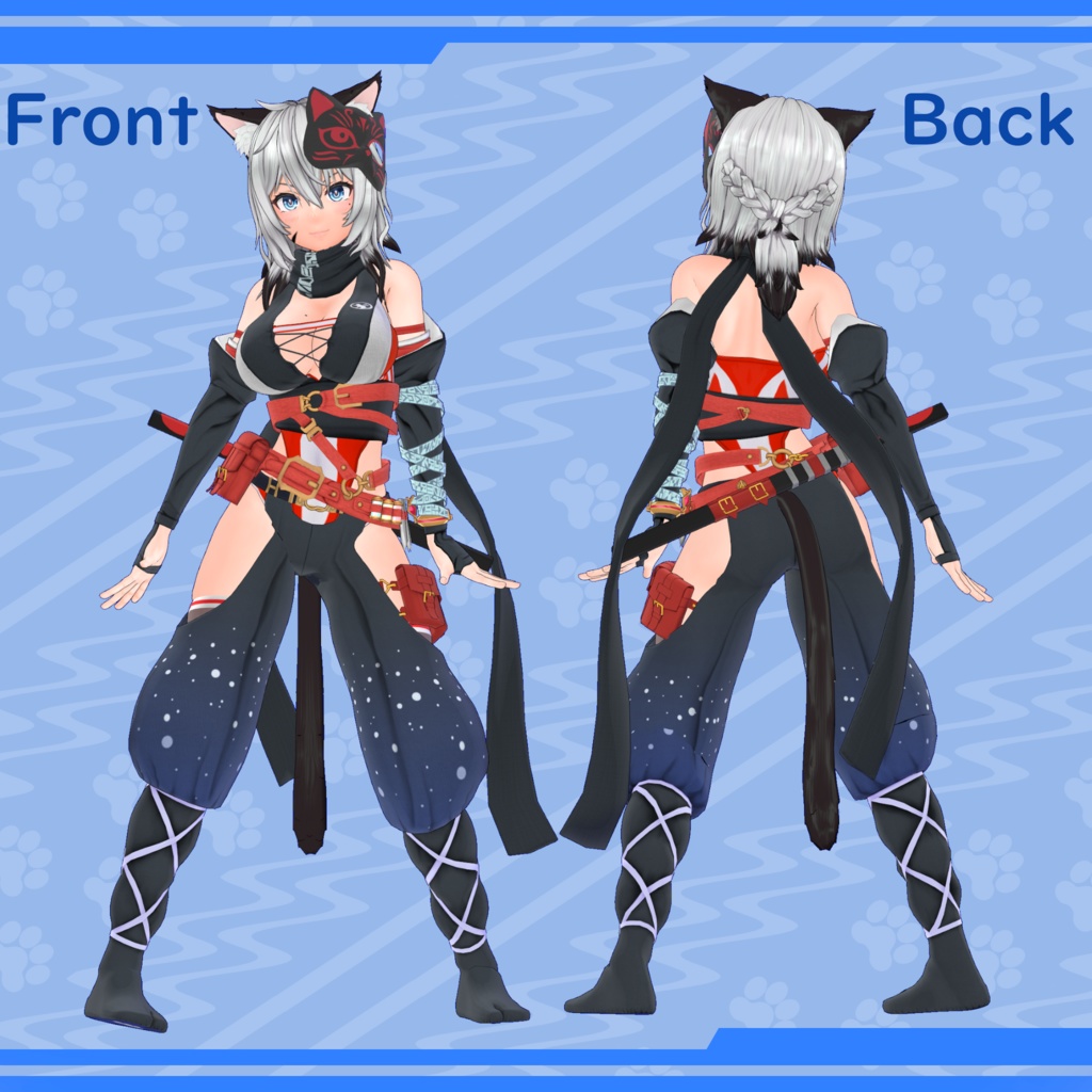 オリジナル3Dモデル『サラカ』