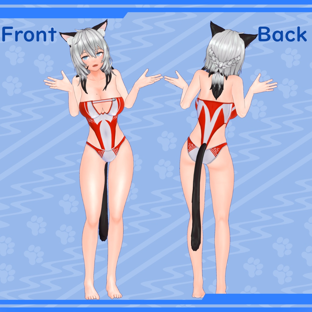 オリジナル3Dモデル『サラカ』