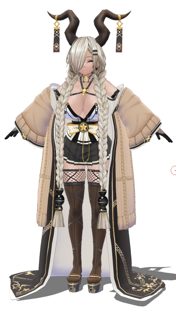 二次創作3Dモデル『おわりのギャル』