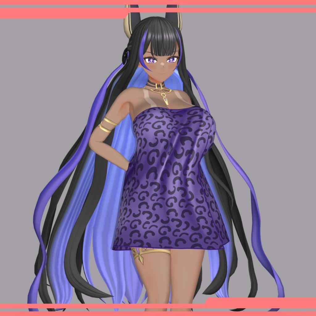 二次創作3Dモデル『CLEOPATRA』