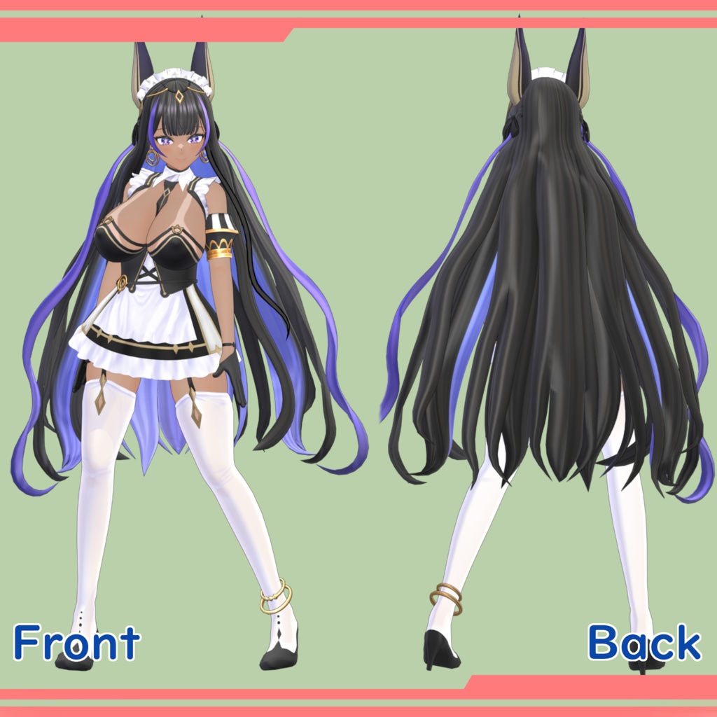 二次創作3Dモデル『CLEOPATRA』