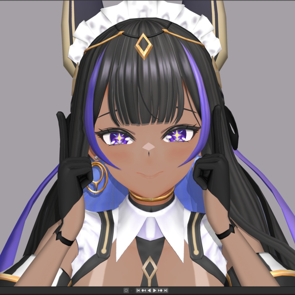 二次創作３Ｄモデル『CLEOPATRA』