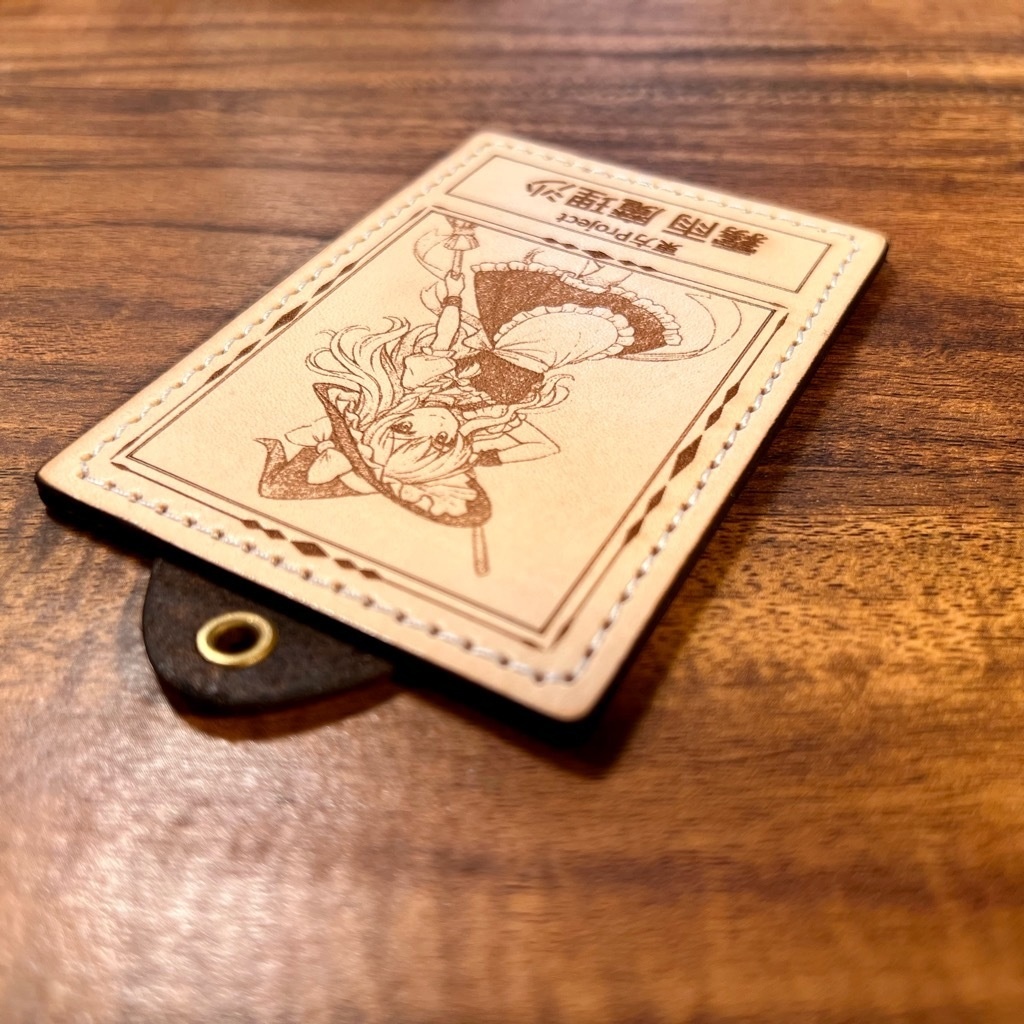 東方Project 霧雨魔理沙のレザーカード&レザースタンド