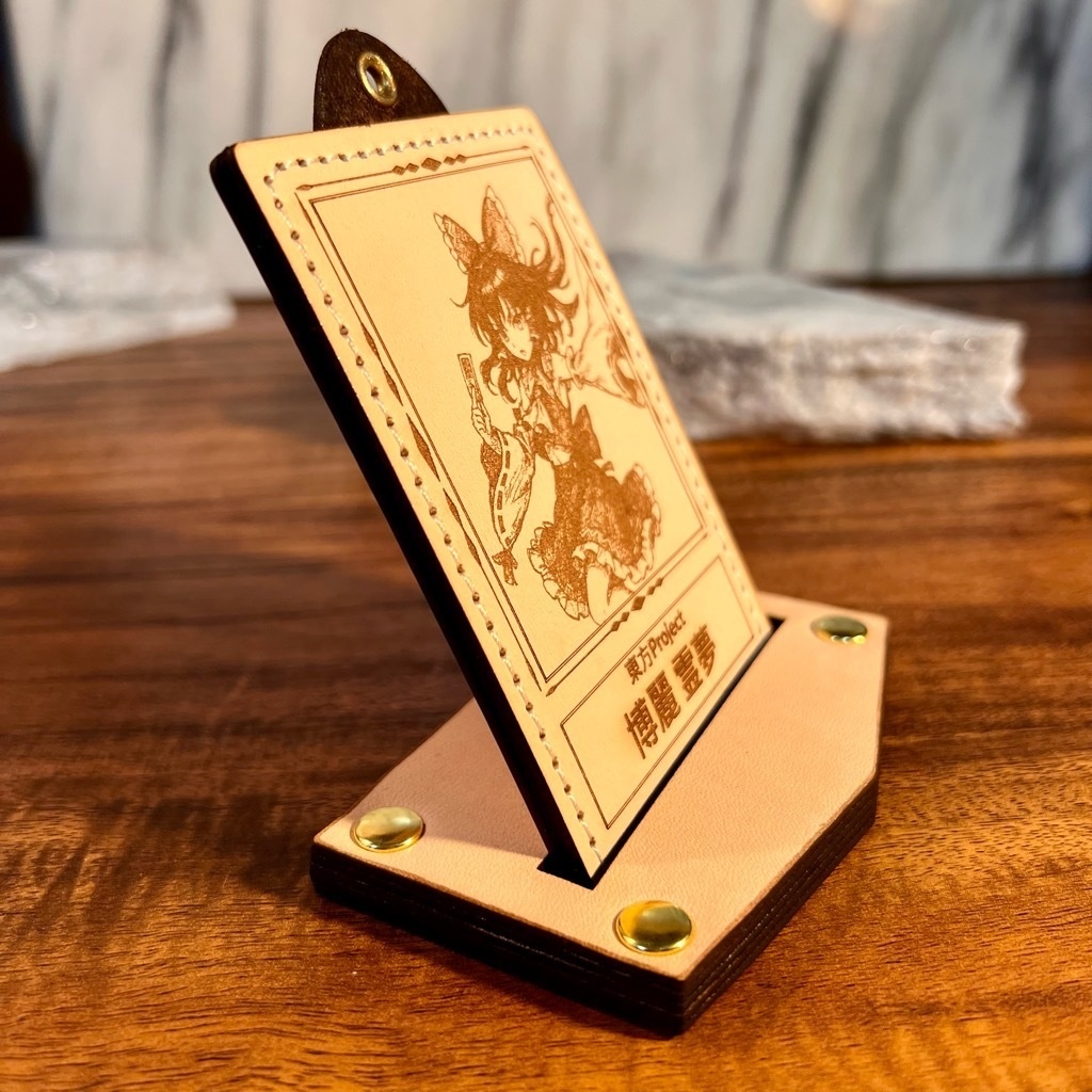 東方Project / 博麗霊夢のレザーカード&レザースタンド