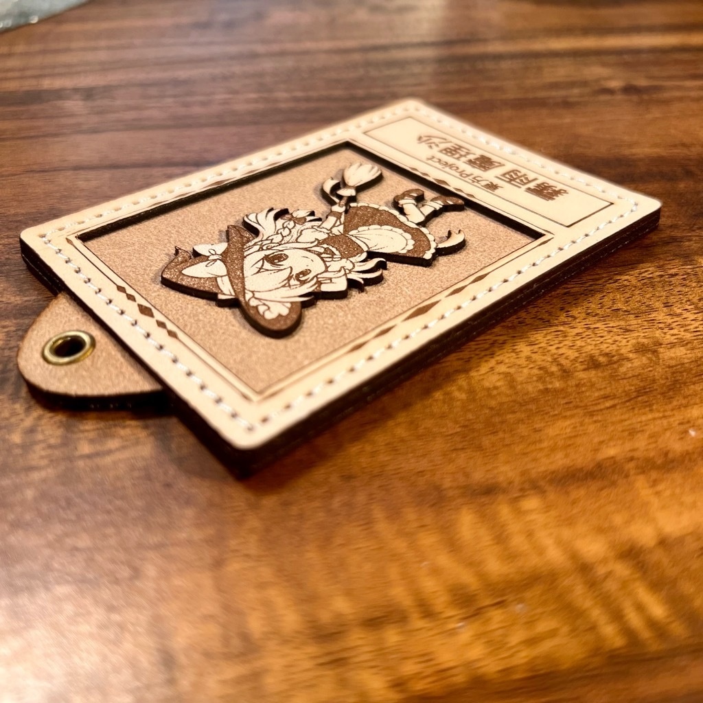 東方Project / 霧雨魔理沙の立体レザーカード