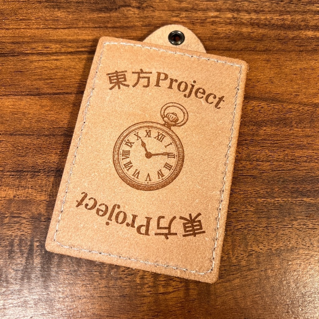 東方Project / 十六夜咲夜のミニキャラ立体レザーカード