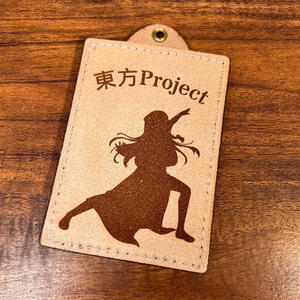 東方Project / メイリンのミニキャラ立体レザーカード