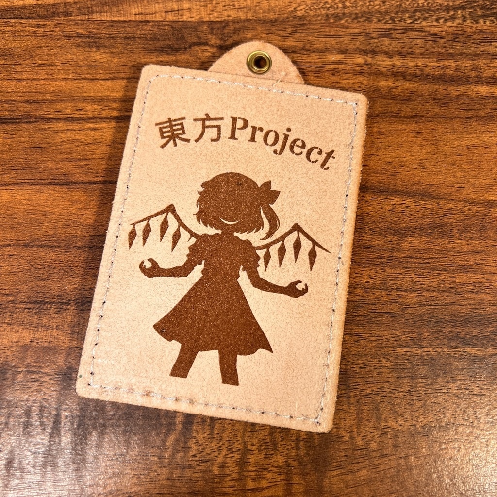 東方Project / フランドールのミニキャラ立体レザーカード