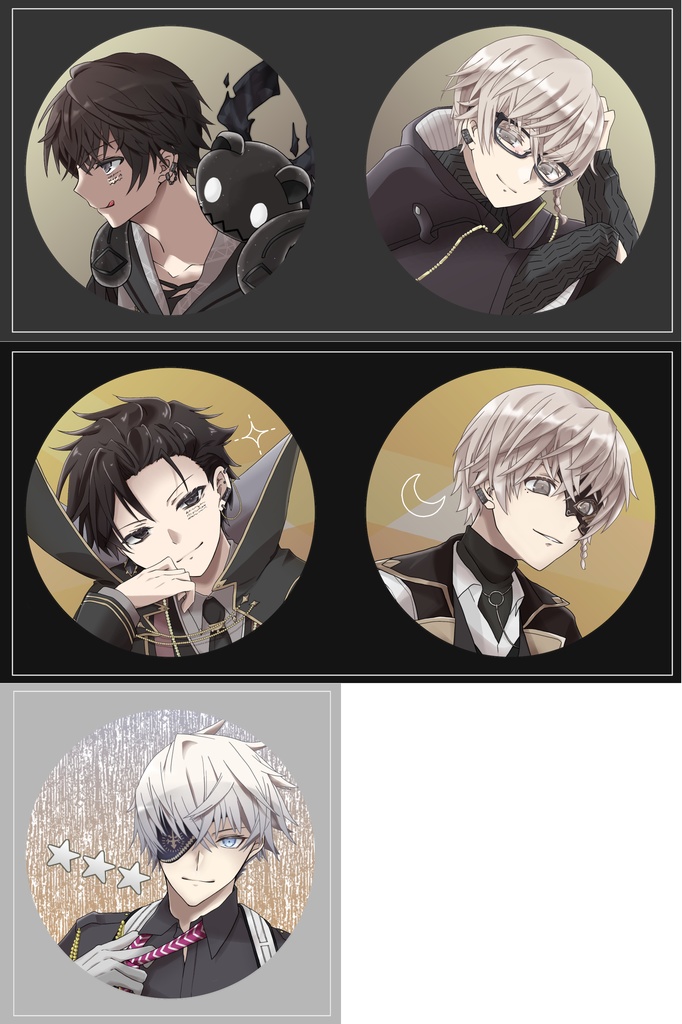 リバリバ/缶バッジ