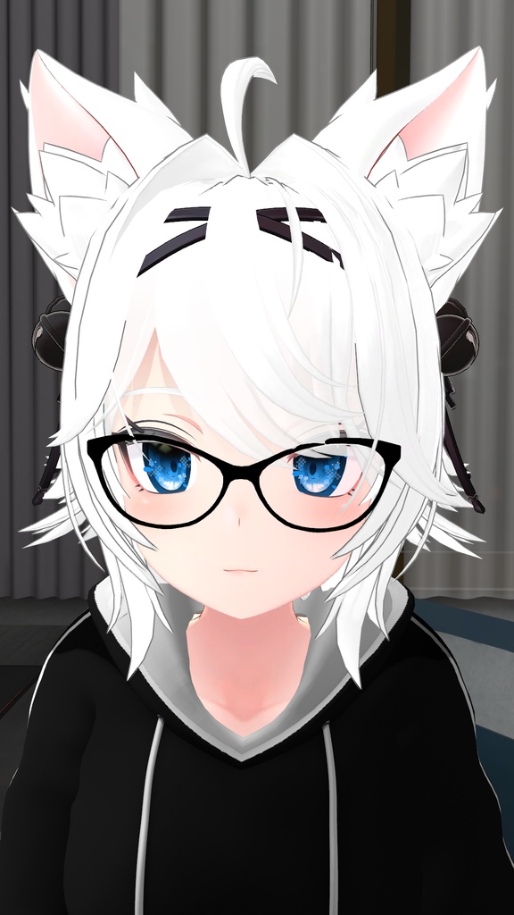 キャットアイメガネ