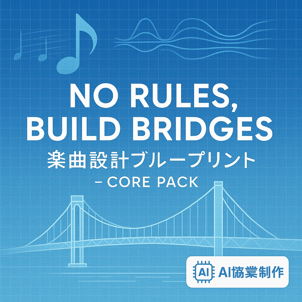 No Rules, Build Bridges - 楽曲設計ブループリント