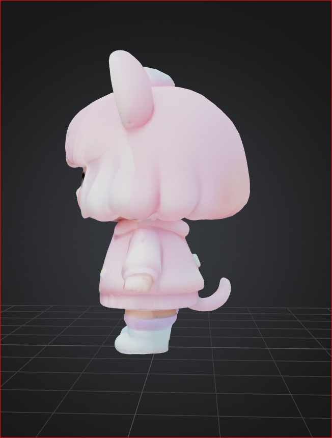Mochi Girl - オリジナル3Dモデル | VRChat Avatar - dealsshop - 2/3