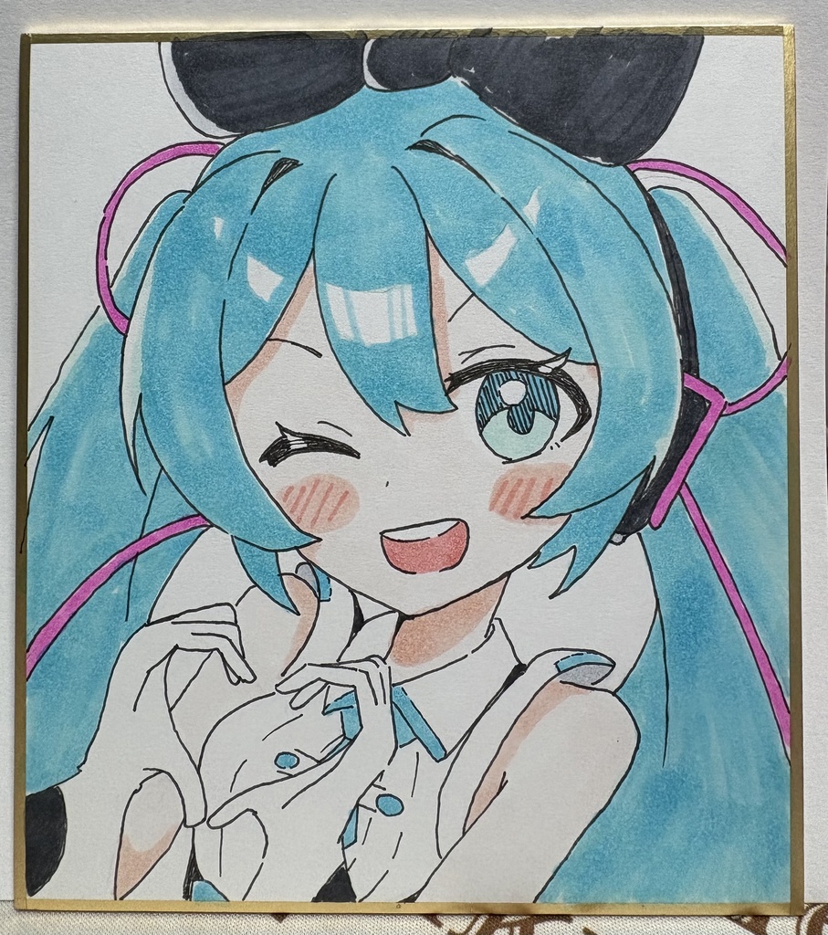 マジカルミライ2016 幕張ちゃん 色紙