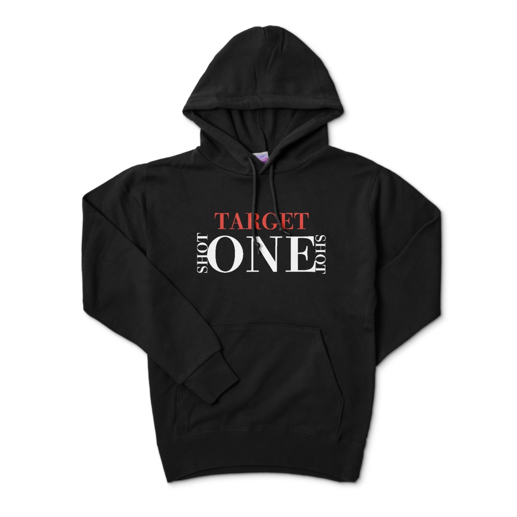 Target e-sports 黒パーカー "Target Model"