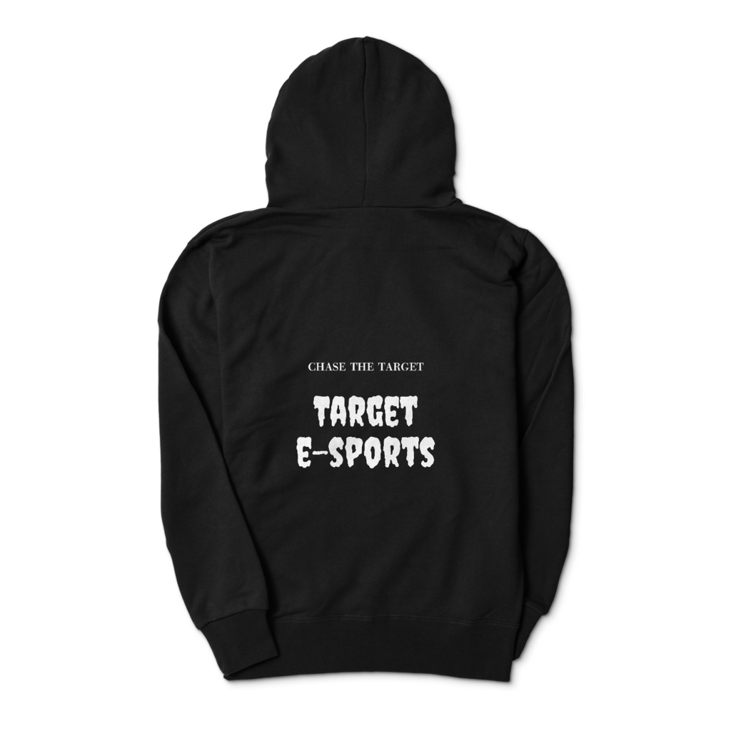 Target e-sports 黒パーカー "Team Logo Model"