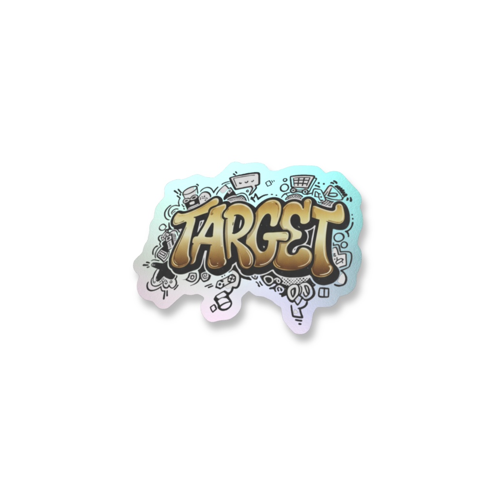 Target e-sports Aurora Hologram Sticker(Street ver.)