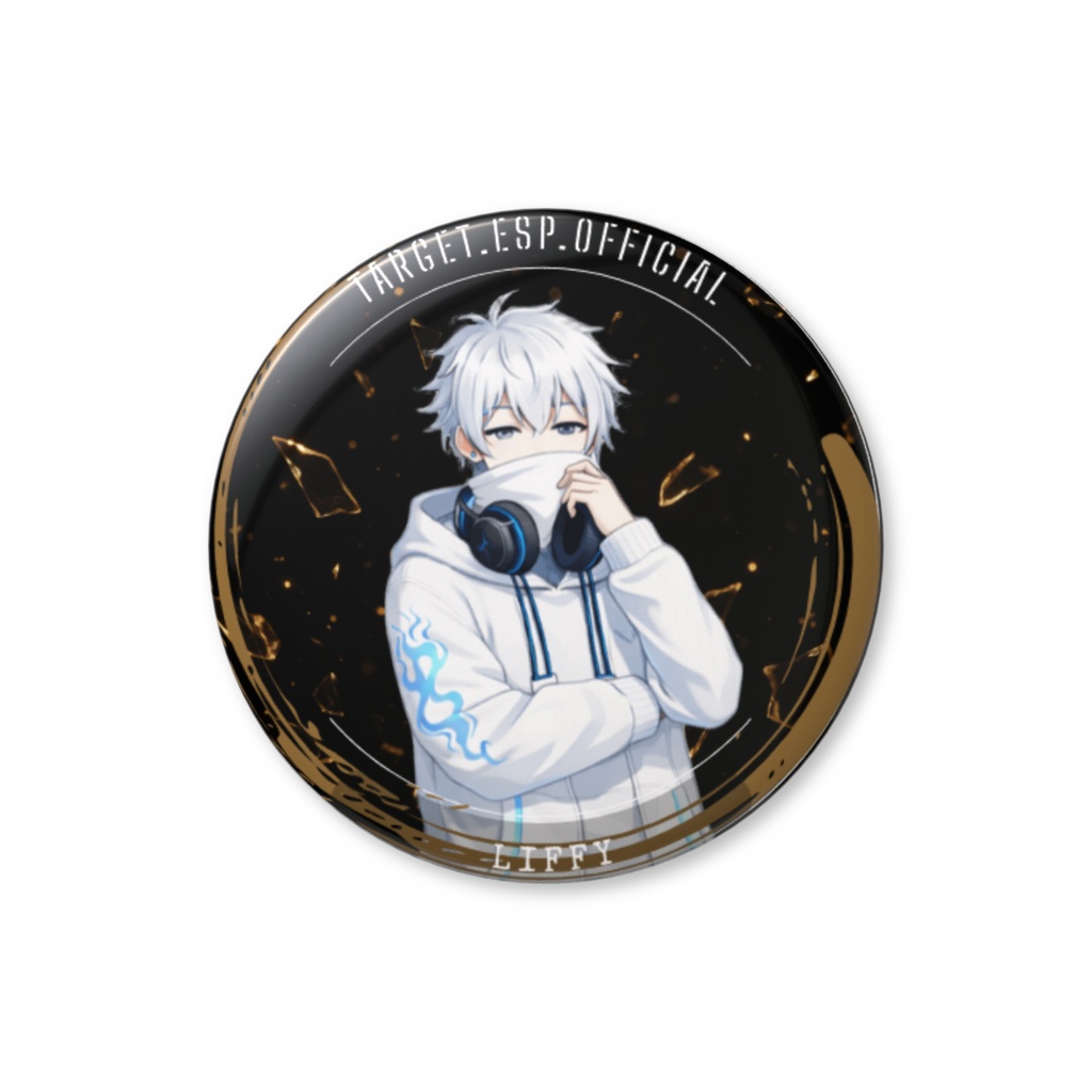 Target e-sports LIFFY缶バッジ(model1)