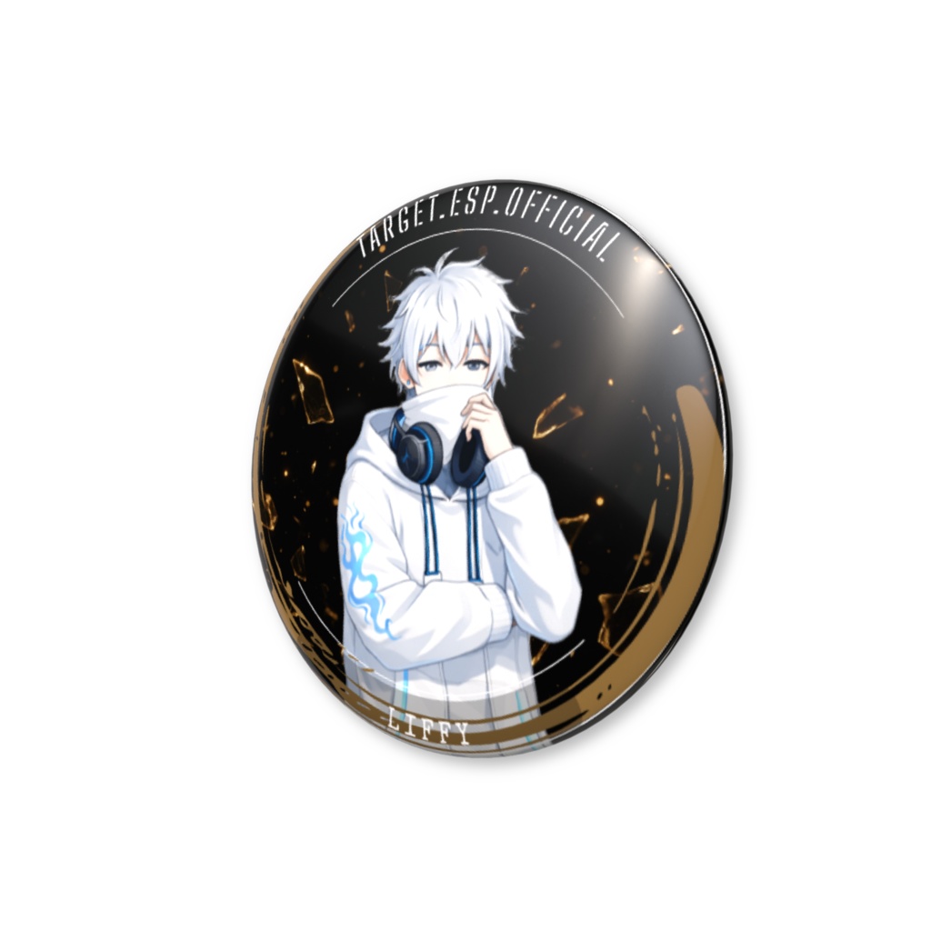 Target e-sports LIFFY缶バッジ(model1)