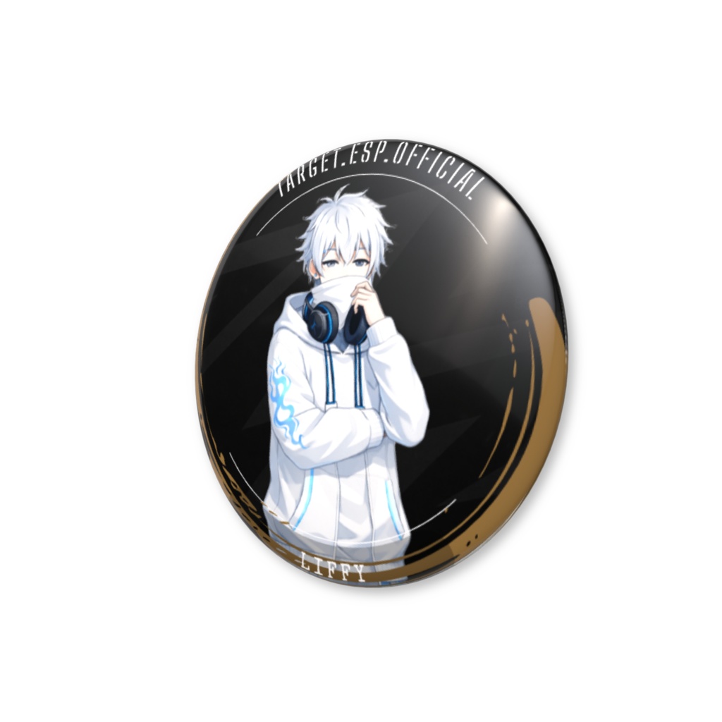 Target e-sports Liffy缶バッジ(model2)