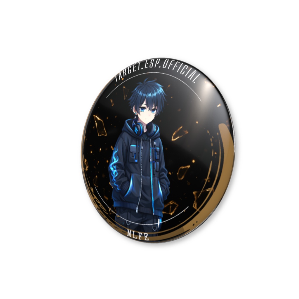 Target e-sports MLFE缶バッジ(model1)