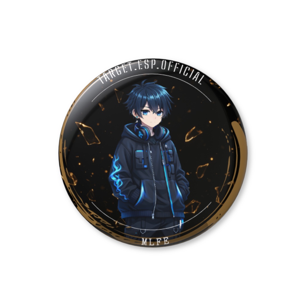 Target e-sports MLFE缶バッジ(model1)