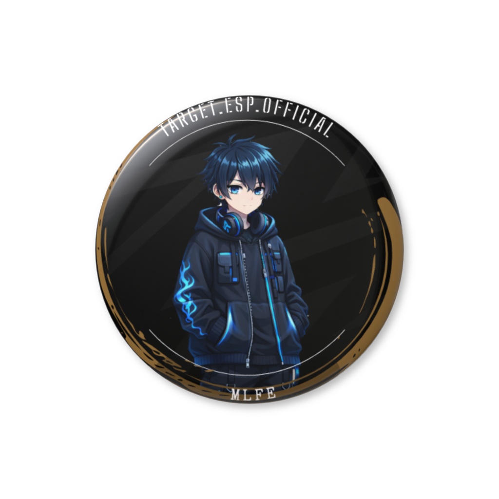 Target e-sports Mlfe缶バッジ(model2)