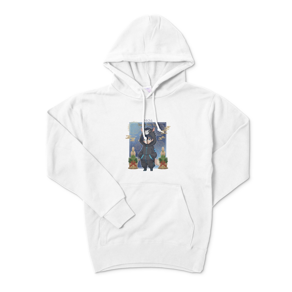 【期間限定】2026新年特別イラストパーカー”むるふmlfe”『サイン入り』