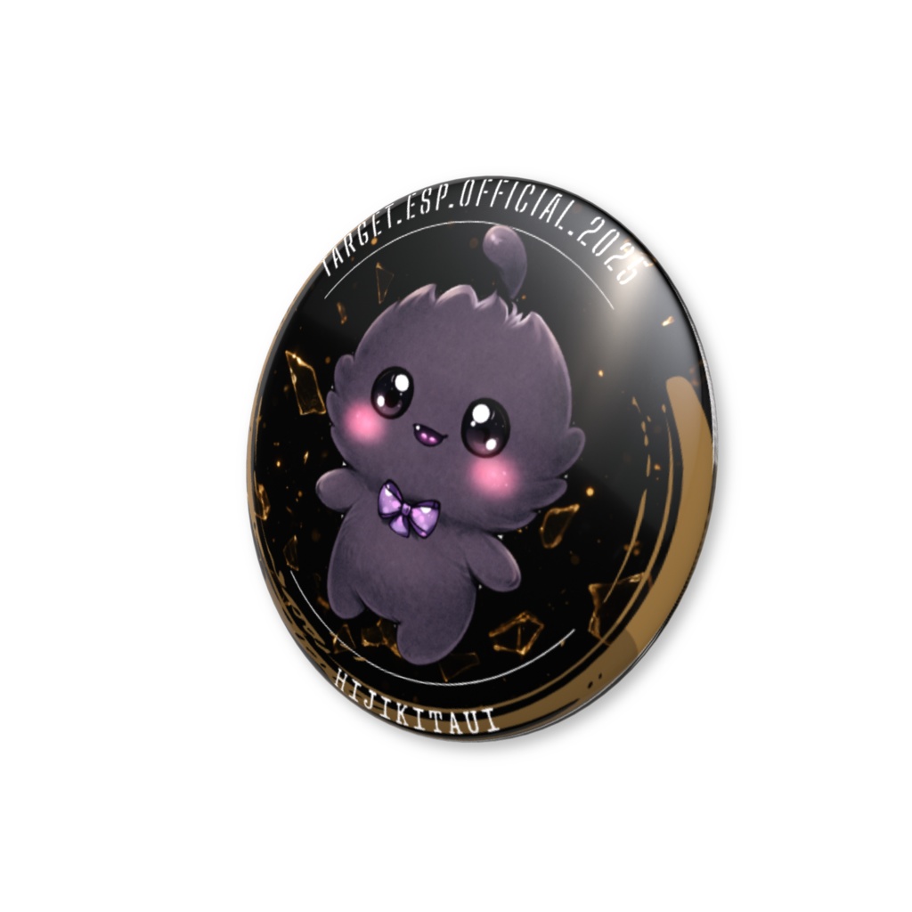 Target e-sports hijikitaui缶バッジ(model1)